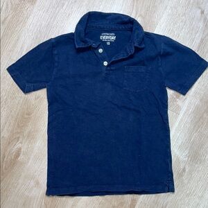 Crewcuts Everyday Navy Blue Short Sleeve Boy’s size 10 Polo Shirt J. Crew Casual
